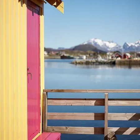 公寓 Kraemmervika Rorbuer - Lofoten Sauna Cabin #7